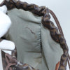 Secondhand Celine Triomphe Drawstring Bucket Bag Raffia with