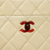 Chanel Vintage CC Front Pocket Tote Quilted Leather