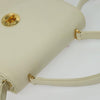 Secondhand Givenchy Vintage Handbag Ecru Leather Bags