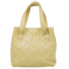 Secondhand Chanel Surpique Tote Beige Leather Accessories