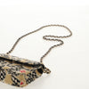 Secondhand Chanel Flap Card Holder on Chain Quilted Printed