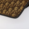 Christian Dior Vintage Trotter Shoulder Bag Embroidered Diorissimo Canvas