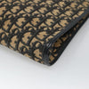 Christian Dior Vintage Trotter Shoulder Bag Canvas
