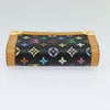 Secondhand Louis Vuitton Porte-Monnaie Plat Coin Purse Monogram Multicolor