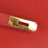 Secondhand Hermes Birkin Handbag Red Togo with Gold Hardware