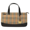 Secondhand Burberry Nova Check Handbag Nova Check Canvas and