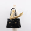 Salvatore Ferragamo Gancini Tote Patent leather