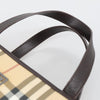 Secondhand Burberry Top Handle Tote Haymarket