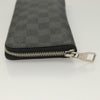 Secondhand Louis Vuitton Zippy wallet vertical Damier Graphite
