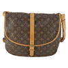 Louis Vuitton Saumur Handbag Monogram Canvas