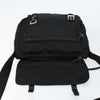 Secondhand Prada Double Buckle Flap Messenger Bag Tessuto