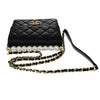 Chanel Chic Pearls Flap Bag Quilted Lambskin