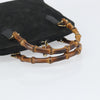 Secondhand Gucci Vintage Bamboo Top Handle Bag Seude