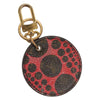 Secondhand Louis Vuitton Pumpkin Bag Charm and Key Holder Yayoi Kusama Pumpkins