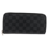 Secondhand Louis Vuitton Zippy wallet vertical Damier Graphite