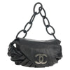 Secondhand Chanel CC Rings Flap Bag Pleated