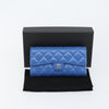 Chanel CC Gusset Classic Flap Wallet Quilted Lambskin