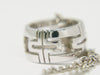 Secondhand Bvlgari Parentesi Pendant Necklace 18K White
