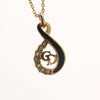 Secondhand Christian Dior Vintage CD Pendant Necklace