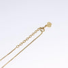 Secondhand Christian Dior CD Pendant Necklace Gold-plated
