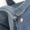 Secondhand Prada Canapa Tote Blue Denim Jeans Bags