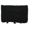 Secondhand Prada Logo Pouch Black Nylon Accessories