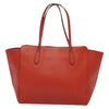 Secondhand Gucci Swing Tote Red Leather Bags