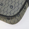 Secondhand Christian Dior Vintage Honeycomb Shoulder Bag Canvas and