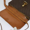 Secondhand Celine Vintage Macadam Shoulder Bag Canvas and