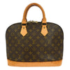 Louis Vuitton Alma Handbag Monogram Canvas