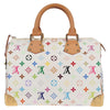 Secondhand Louis Vuitton Speedy Handbag Monogram Multicolor