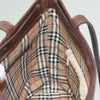 Secondhand Burberry Handle Tote Brown Leather Accessories