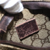 Gucci Vintage Double Belt Bag GG Canvas with Leather