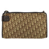 Christian Dior Vintage Trotter Shoulder Bag Canvas