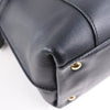 Salvatore Ferragamo Gancini Lock Flap Tote Leather