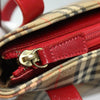Secondhand Burberry Nova Check Tote Canvas and