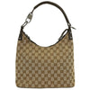 Secondhand Gucci Ring Handle Zip Hobo GG