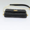 Chanel Pearl Strap CC Wallet on Chain Quilted Calfskin