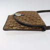 Christian Dior Vintage Trotter Shoulder Bag Embroidered Diorissimo Canvas