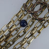 Secondhand Chanel Vintage Double Strand CC Pendant Necklace