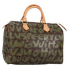 Louis Vuitton Speedy Handbag Limited Edition Monogram Graffiti