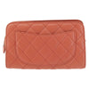 Secondhand Chanel Classic Double Pocket Zip Pouch Quilted