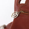 Secondhand cartier Marcello Handbag Brown Leather Bags