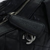 Chanel Vintage CC Zip Around Bowler Bag Quilted Caviar