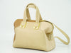 Secondhand Fendi Chameleon Satchel Beige Leather Bags