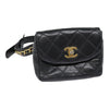 Secondhand Chanel Waist Belt Bag Quilted Shiny