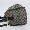Gucci Vintage Web Boston Bag GG Canvas