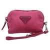 Secondhand Prada Wristlet Zip Pouch Tessuto