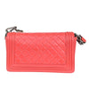 Chanel Boy Flap Bag with Strap Quilted Lambskin