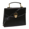 Versace Vintage Convertible Medusa Top Handle Bag Leather